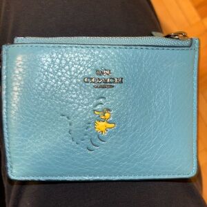Coach snoopy limited edition wallet
